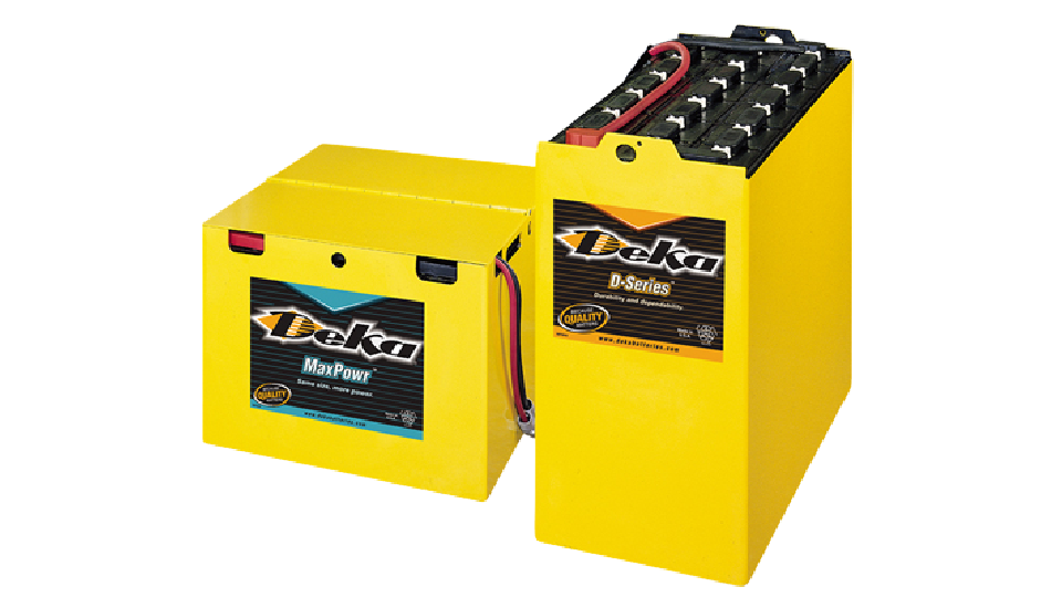 baterías para montacargas